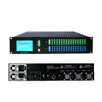 Fabrika Fiyatı 1550nm Fiber Optik Sinyal Yükseltici 32 Portlu EYDFA WDM EDFA CATV Optik SC/APC FTTH PON Ağı