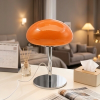 Lampe de table LED moderne, simple et flexible en métal, avec alimentation électrique DC/AC pour la décoration intérieure et les chambres