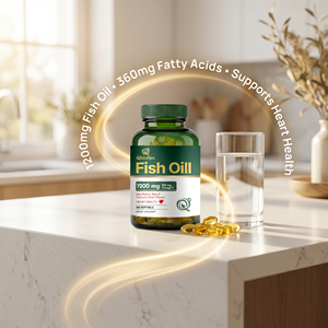 Qbioflex Triple <span class=keywords><strong>Huile</strong></span> de Poisson Oméga <span class=keywords><strong>3</strong></span> Haute Puissance en Gélules – Grand Flacon – Acides Gras EPA DHA Équilibrés – Nutriments Cognitifs Quotidiens - Product Image 5