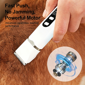 Portable 4-in-1 Cordless Electric Ceramic Blade Dog Nail <b>Grinder</b> Hair Grooming Pets Clipper Trimmer Quiet Cat Hair Clippers - Product Image 5