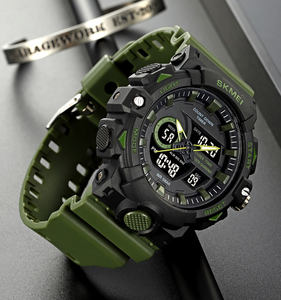 Transparente hombres <span class=keywords><strong>s</strong></span> luminoso impermeable 50m muñeca pareja reloj de cuarzo relojes digitales deporte <span class=keywords><strong>SKMEI</strong></span> 2225 corriendo - Product Image 6