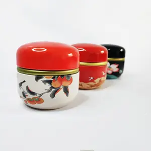 Hot Sale Custom Metal Jars With Window Tin Candle Containers Tin Can For Candles Tin Box Candle Jars