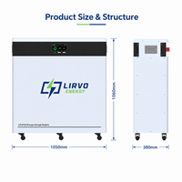 Batterie de stockage solaire Lifepo4 40 kWh 51,2 V 800 Ah à prix de gros – Batterie verticale pour stockage d'énergie domestique