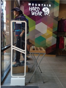 58kHz EAS Hệ thống an ninh anten cổng AM chống trộm Acrylic điều khiển từ xa hax8707 chống trộm hệ thống cho trung tâm mua sắm bán lẻ - Product Image 3