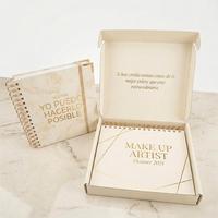 Agenda personnalisé imprimé en couleur, couverture en tissu PP, reliure spirale, 12 onglets, carnet