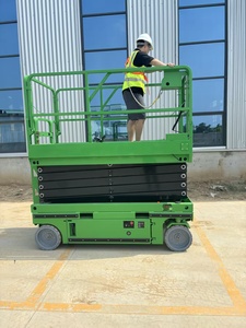 Plateforme élévatrice à ciseaux électrique chinoise de 9,8 m de hauteur de travail et 7,8 m de hauteur de plateforme à vendre - Product Image 5
