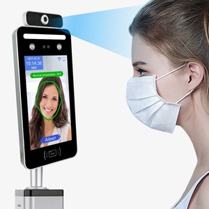 Dispositivo de Control de Asistencia con Reconocimiento Facial, Medición de Temperatura, Palma de la Mano, Visión Nocturna, Alta Seguridad, WIFI - Product Image 6