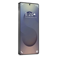 Teléfono Inteligente 5G Certificado, Diseño Internacional, Procesador MTK de Cuatro Núcleos, Doble SIM, HD 108MP, LTE, Reconocimiento Facial, Pantalla LCD de 90Hz para Juegos