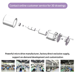 24 mm BLDC-Hochgeschwindigkeits-Motorregler mit 8000-10000 U/min. Geschwindigkeitsregelung 24 V DC bürstenloser Intelligent Motor für Lüfter und Boote - Product Image 4