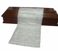 Allemagne Cercueil funéraire couverture couette cercueil doublure funéraire satin intérieurs