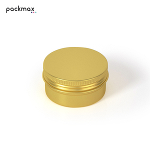 5ml-250ml Double Side Gold Aluminum Tin for Tea Mooncake Hair Wax Cream - <b>Empty</b> Metal Packaging <b>Box</b> Wholesale - Product Image 2