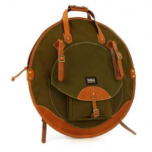 Échantillon gratuit de cymbales et d'accessoires : Sac de transport pour cymbales avec séparateur rembourré de 6 mm en noir, sac anti-poussière à double couche - Product Image 1