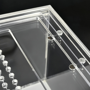 กล่องเพาะพันธุ์สัตว์เลื้อยคลานทารันทูล่าแมงป่องไอโซพอดตู้สัตว์เลื้อยคลานปรับแต่งได้ - Product Image 3