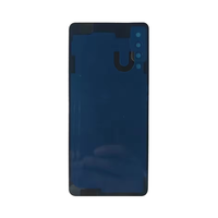Pour Samsung Galaxy A7 2018 A750F Coque arrière en verre de remplacement avec/sans objectif d'appareil photo Pièces de réparation