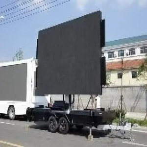 Trailer-Mounted LED <b>Display</b> Screen 3840×2240mm P4 IP65 Outdoor Digital Signage for Advertising with 4000 <b>cd</b> Brightness - Product Image 2