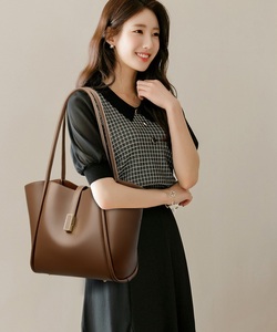 Borsa Tote in Pelle PU per <span class=keywords><strong>Donna</strong></span>, Grande Capacità, Impermeabile, Borsa di Lusso a Spalla e Sottobraccio - Product Image 3