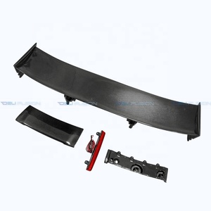 สปอยเลอร์หลังคาร์บอนไฟเบอร์ทรง Nsmo สำหรับ Nissan GTR R35 ปี 2008-2023 พร้อมไฟเบรก LED สีแดง - Product Image 2