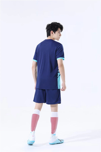 เสื้อฟุตบอลสีส้ม<span class=keywords><strong>สีชมพู</strong></span>สีฟ้าสีดำชุดเสื้อผ้าสำหรับเด็กและผู้ใหญ่<span class=keywords><strong>ชุด</strong></span><span class=keywords><strong>ฟุตบอล</strong></span>ดีไซน์ภาพชุดออกกำลังกายล่าสุด - Product Image 3