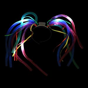 Bandeau de nouilles qui brillent dans le noir bandeau de lumière clignotante de noël décoration de fête d'halloween - Product Image 2