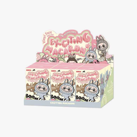 POP MART LABUBU V1 V2 V3 Excitant Macron Avoir un Siège Big Into Energy Series Vinyle Jouet Pendentif Poupée Collection Décoration