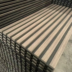 Fluidité architecturale : Panneaux de lattes de bois verticales sans jointure, <span class=keywords><strong>le</strong></span> secret minimaliste pour créer <span class=keywords><strong>des</strong></span> espaces silencieux et sophistiqués - Product Image 1