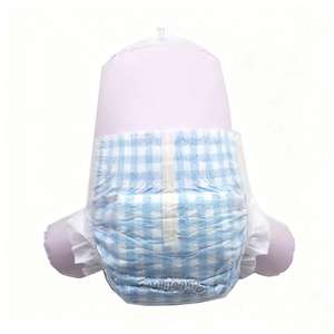 Pañales de Marca Privada Personalizados OEM, Pañales para Bebé Impresos, Súper Absorbentes, Tela Suave, Protección 3D Contra Fugas, Pañales Desechables para Bebé - Product Image 3