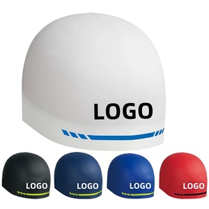 Gorros de Natación Deportivos de Silicona, Gorros de Natación Suaves 3D Personalizados del Mismo Molde que Arean para Reducir la Resistencia al Agua - Product Image 2