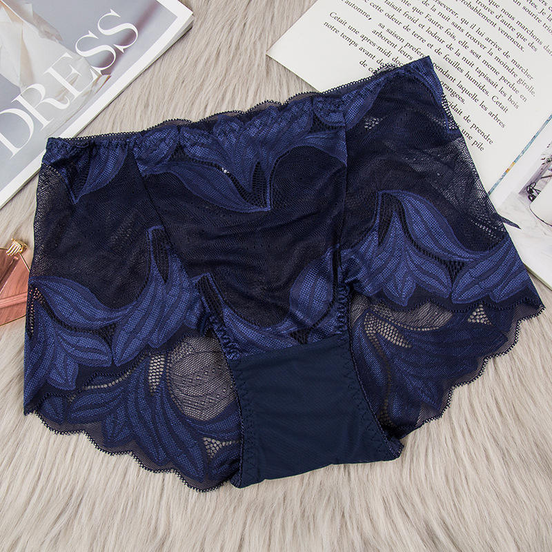 Wholesale New High Quality Fashionable Transparent Sexy Lace Ladies Underwear Breathable Panties for Women