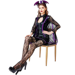 S-<span class=keywords><strong>L</strong></span> Costume <span class=keywords><strong>da</strong></span> pipistrello <span class=keywords><strong>ragno</strong></span> strega Cosplay Costume di Halloween gioco di ruolo uniforme del male - Product Image 5