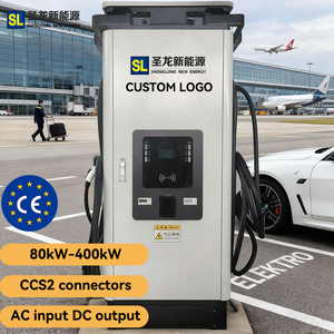 Nouvelle station de <span class=keywords><strong>recharge</strong></span> <span class=keywords><strong>rapide</strong></span> pour véhicules électriques DC 80-400 kW à <span class=keywords><strong>prix</strong></span> compétitif avec CCS2, extérieur IP54, efficacité de 95% pour les véhicules électriques - Product Image 2