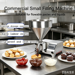 Nueva Máquina para Rellenar Tacos de Huevo y Frutas y Empanadas, para Rellenos de Bollos y Chocolate - Product Image 6