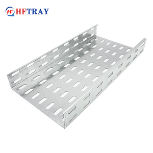 Canaux de câblage perforés en métal ventilés pour installation électrique - Product Image 1
