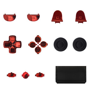 הדפסת כרום sytech l1 r1 l2 בכיוון r1 l2 r2 כפתור D-pad עבור פלייסטיישן 4 4.0 בקר 5.0 סט מלא - Product Image 5