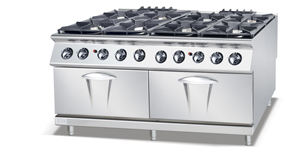 Fournisseur d'usine Cuisinière à gaz sur pied bon marché pour la cuisine à domicile Offre spéciale Restauration Équipement occidental Cuisinière à gaz - Product Image 4