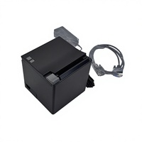 Printer Barcode Thermal POS 80mm dengan Pemotong Otomatis dan Peringatan Audio & Visual untuk Pesanan Baru
