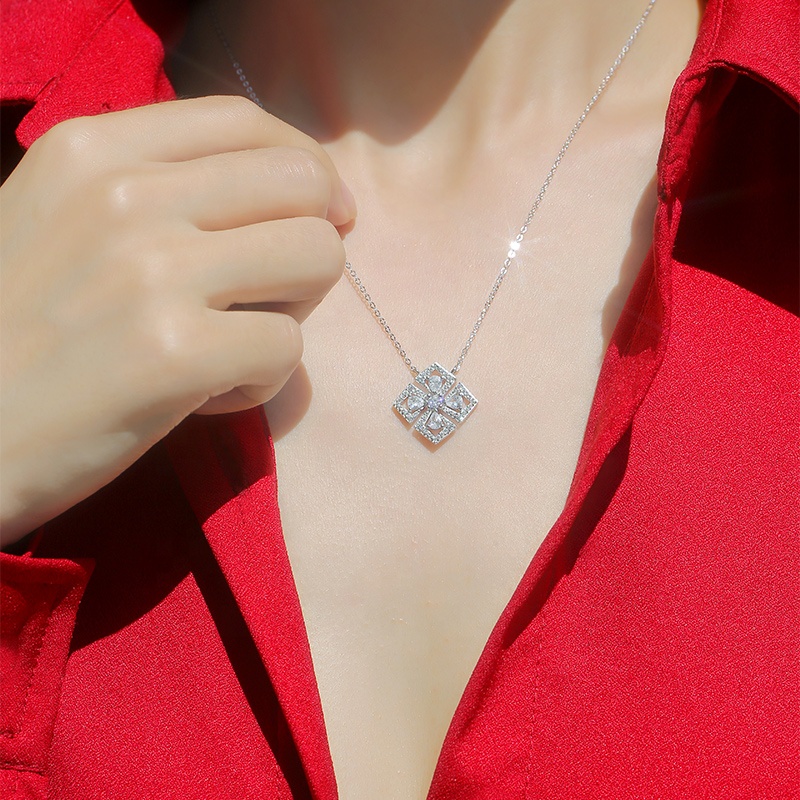 HMOIS wholesale jewelry pendants sterling silver 925 pendants moissanite pendants for necklace making