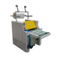 FM520A Machine à plastifier manuelle hydraulique à grand rouleau Moteur de contrôle de vitesse semi-automatique Fonction anti-courbure Nouvelle post-presse