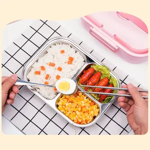 Cheap Product Multi Scene Use Stainless Steel Professional Electric Lunch Box Cooker Electric Lunch Box Heating Food Portable