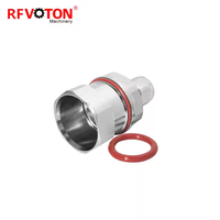 Approvisionnement d'usine N Type mâle/prise pince RF connecteur pour 7/8 LDF5 câble d'alimentation rf coaxial coaxial connecteur en stock ROHS cuivre