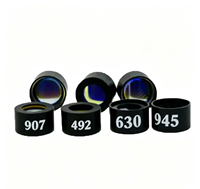 Filtre passe-bande étroit optique personnalisé FOWO OD5/OD6 907nm/942nm/945nm/940nm avec revêtement IAD dur, transmission de 90 %, FWHM 10nm pour