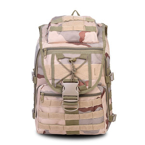Sac à dos extérieur personnalisé de haute qualité noir étanche système Molle sac à dos de camping randonnée - Product Image 6