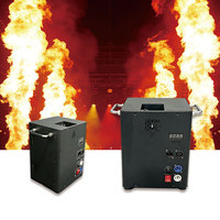 Machine à flamme simple tête SP pour scène disco DJ DMX512 3CH, lance-flammes métallique télécommandé, hauteur de flamme 3-4m, 100W