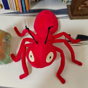 ぬいぐるみぬいぐるみミニ赤アリ足コットンぬいぐるみ子供用8インチステッチぬいぐるみ - Product Image 3