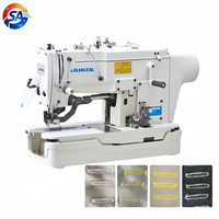 Machine à boutonnières à lit plat JUKOL JK-781D 550W avec moteur servo à entraînement direct et coupe-fil automatique pour tissus épais