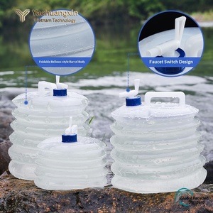 Yachuangxin Foldable Hydration Bladder 10L Leak Proof with Tap for Hiking and Camping Eco-Friendly - Product Image 4
