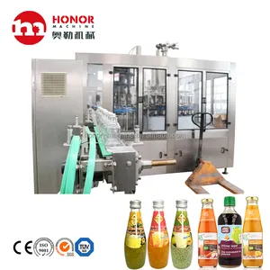 Glass Bottle or Pet Bottle Fresh Juice Filling Machine Low Price High Quality Complete Production Line