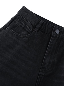 YUANBOFEI <span class=keywords><strong>Pantaloni</strong></span> <span class=keywords><strong>Cargo</strong></span> Casual in Denim a Vita Media, Traspiranti, con <span class=keywords><strong>Jeans</strong></span> Bootcut a Gamba Larga, Floreali, Morbidi, Stile Retrò - Product Image 5