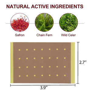 天然ハーブ鎮痛パッチ、筋肉関節温熱膝肩用レッドタイガーパッチ工場OEM - Product Image 5