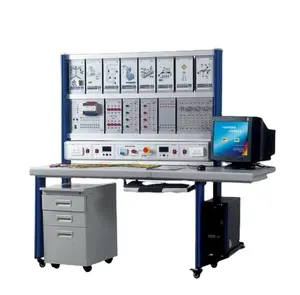 API 실험실 교육 모델 프로그램 논리 컨트롤러 티칭 벤치 TVET 실험실 교육 벤치 PLC 기술 교육 엔지니어 벤치