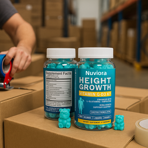 Gomitas para el Crecimiento en Altura para Adultos con Vitamina C, D3, K2, Zinc y Colágeno Masticables para el Desarrollo de la Fuerza Ósea - Product Image 3